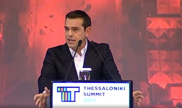 LIVE Εικόνα: Η ομιλία του πρωθυπουργού στον Σύνδεσμο Βιομηχάνων Βορείου Ελλάδος