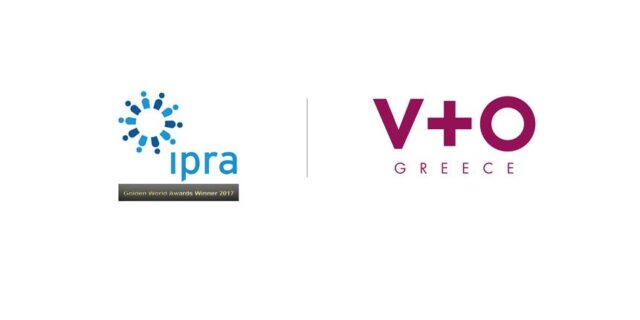 IPRA Golden World Award για τη V+O Communication στην κατηγορία “Crisis Management”
