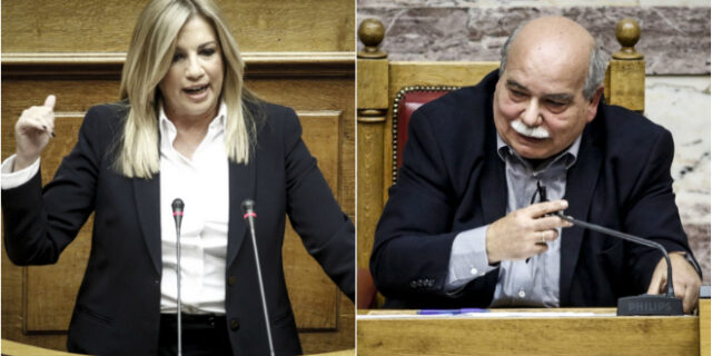 Σκληρή κόντρα Βούτση – Γεννηματά για τα απόρρητα έγγραφα
