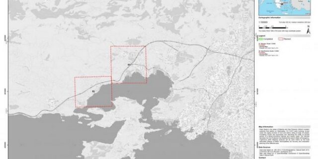 Χαρτογραφούνται άμεσα οι πληγείσες από την πλημμύρα περιοχές στην Δυτική Αττική