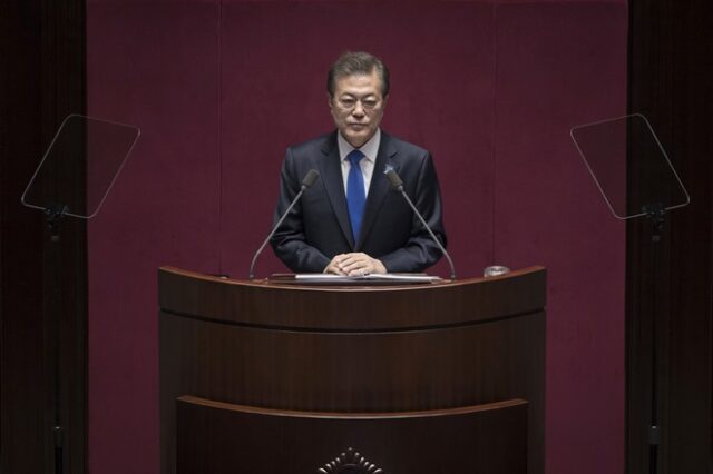 Νότια Κορέα: Στα ύψη η δημοτικότητα του προέδρου Μουν