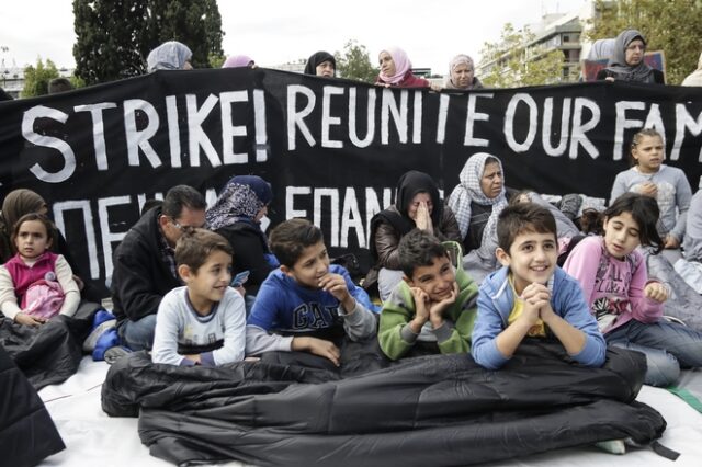 Πρόσφυγες σε απεργία πείνας στο Σύνταγμα