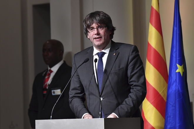 Στήριξη στον Πουτζντεμόν απ’ τα αυτονομιστικά κόμματα της Καταλονίας