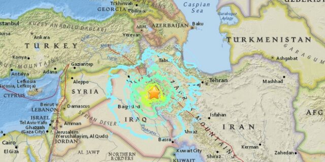 Σεισμός 7,2 Ρίχτερ στο Ιράκ – Νεκροί και τραυματίες
