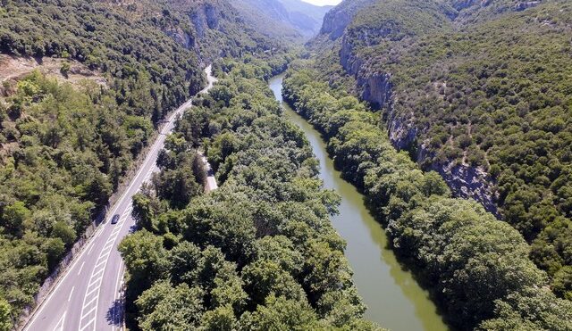Κλειστή για τα οχήματα η Κοιλάδα των Τεμπών