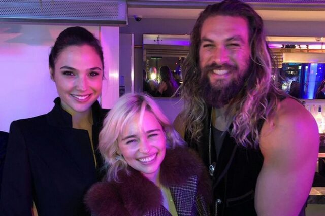 Ηρωϊκές selfie: Η Wonder Woman επανένωσε την Daenerys και τον Kahl Drogo