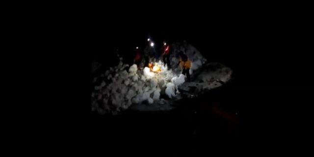 Βίντεο: Η επιχείρηση διάσωσης των ορειβατών στον Όλυμπο