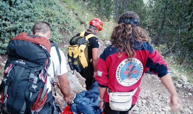 Επιχείρηση διάσωσης ορειβάτη στον Όλυμπο