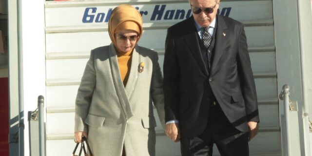 Ακυρώθηκε η βόλτα της Εμινέ Ερντογάν με τη Μπέττυ Μπαζιάνα