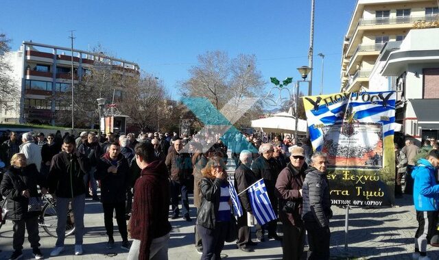 Συγκέντρωση στην Κομοτηνή κατά της επίσκεψης Ερντογάν