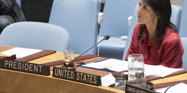 ΟΗΕ: Βέτο των ΗΠΑ για την Ιερουσαλήμ και αντιδράσεις