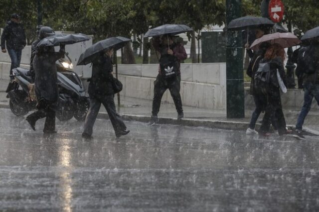Καιρός: Καταιγίδες, άνεμοι και κατακόρυφη πτώση θερμοκρασίας – Τι να προσέξετε