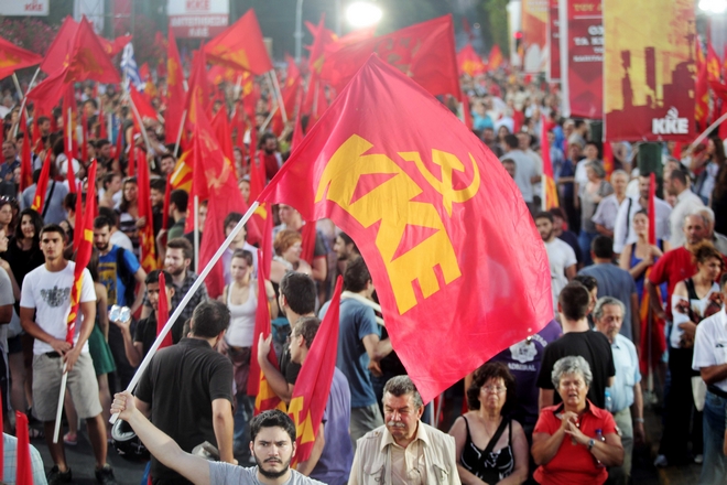ΚΚΕ: Εθνική γιορτή του κεφαλαίου η μέρα κατάθεσης του πολυνομοσχεδίου