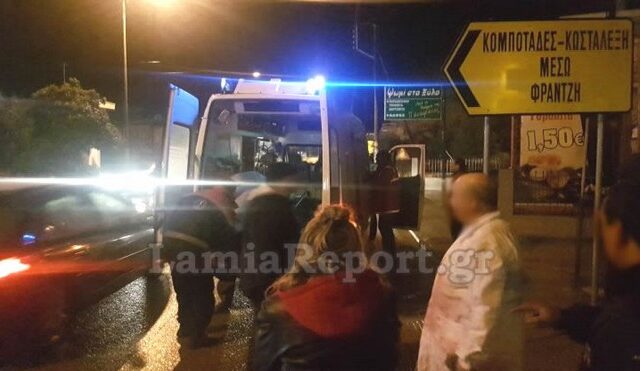 Παραλίγο τραγωδία στη Λαμία: Αυτοκίνητο παρέσυρε μητέρα με το παιδί στην αγκαλιά