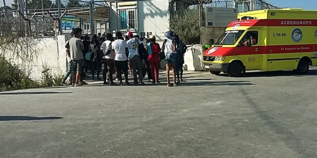 Αιματηρή συμπλοκή με μαχαίρια μεταξύ μεταναστών στη Μόρια Λέσβου