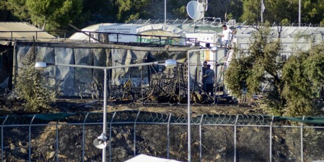 Μυτιλήνη: Σύλληψη 44χρονου για εμπρησμό και συμμετοχή σε επεισόδια στη Μόρια