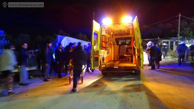 Μόρια: Τουλάχιστον δέκα τραυματίες σε επεισόδια μεταξύ μεταναστών