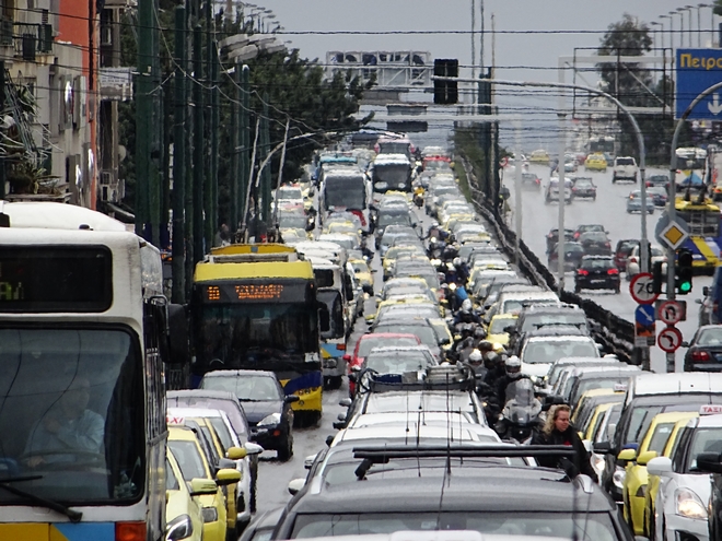 Αποκαταστάθηκε η κυκλοφορία στην Εθνική Οδό, στον Κηφισό