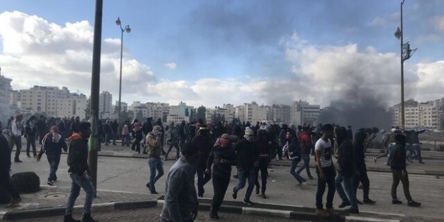 Παλαιστίνη: Βίαιες διαδηλώσεις σε Ραμάλα και Βηθλεέμ