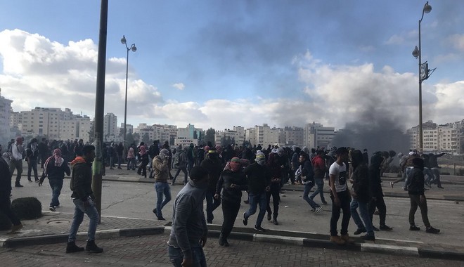 Παλαιστίνη: Βίαιες διαδηλώσεις σε Ραμάλα και Βηθλεέμ