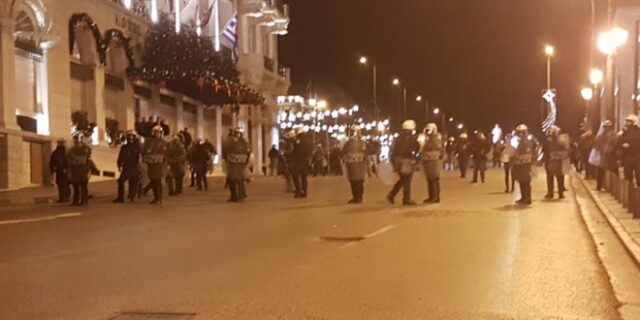 Δολοφονία Γρηγορόπουλου: Ένταση μετά το τέλος της πορείας