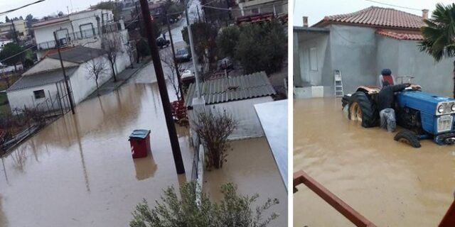‘Πνίγηκε’ από την κακοκαιρία η Ροδόπη: Κινδύνεψαν ζωές, καταστροφές σε σπίτια και δρόμους