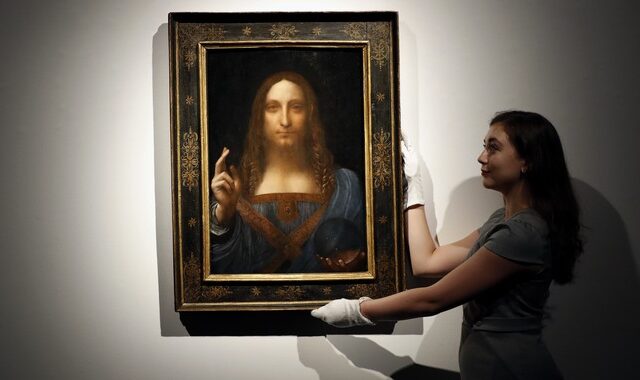 Salvator Mundi: Το ακριβότερο έργο τέχνης στον κόσμο κρέμεται και “αρμενίζει” σε πολυτελές γιοτ