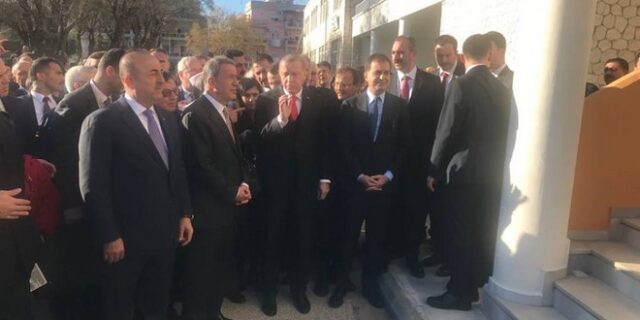 Με σόου προκλήσεων ολοκλήρωσε την επίσκεψη ο Ερντογάν