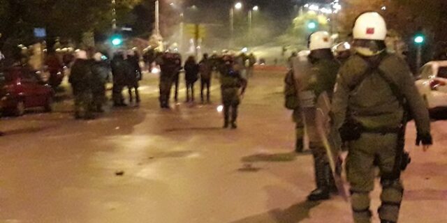 Ένταση στη Θεσσαλονίκη στην πορεία για τον Γρηγορόπουλο