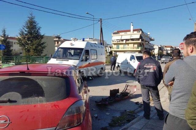 Λαμία: Ανήλικος παραβίασε STOP και τραυμάτισε 35χρονη οδηγό