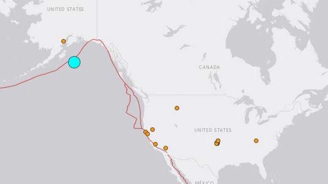 Σεισμός 8,2 Ρίχτερ στην Αλάσκα