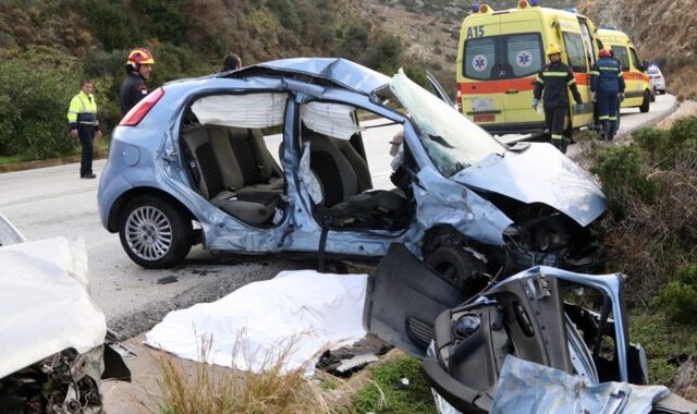 Οικογενειακή τραγωδία στην Κρήτη: Πολύνεκρο τροχαίο μετά από αρραβώνα