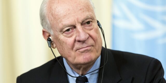 ΟΗΕ: Ο Στάφαν ντε Μιστούρα θα συμμετάσχει στις συνομιλίες για τη Συρία