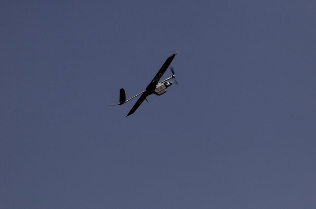 Έτσι ‘σκανάρει’ το drone της Πυροσβεστικής τη λίμνη Βόλβη