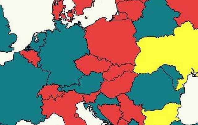 Χάρτης: Σε ποιες χώρες της Ευρώπης πρέπει να έχεις μόνιμα αναμμένα τα φώτα του αυτοκινήτου