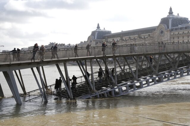Ο Σηκουάνας απειλεί με πλημμύρες το Παρίσι – Αρουραίοι βγήκαν στους δρόμους