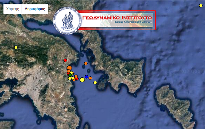 Πλήθος μικροσεισμών στην Αττική