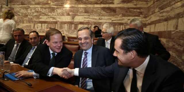 Αναστάτωση και πάλι στη ΝΔ για το Σκοπιανό, με Σαμαρά- Γεωργιάδη στο επίκεντρο