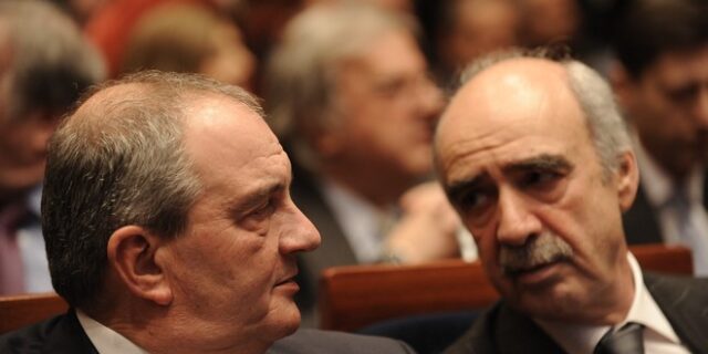 Ο Καραμανλής στα ορεινά με το Μεϊμαράκη