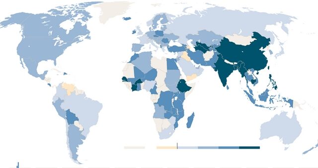 Χάρτης: Η σκακιέρα της παγκόσμιας οικονομίας δέκα χρόνια από το ‘κραχ’