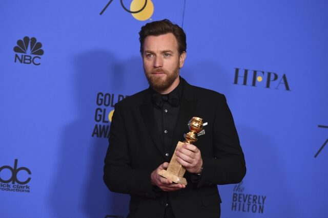 Έπος: Ο Ewan McGregor ευχαρίστησε σύζυγο και ερωμένη στις Χρυσές Σφαίρες