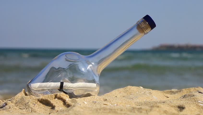 Μπουκάλι με μήνυμα από τις Μπαχάμες βρέθηκε στη γαλλική Βρετάνη
