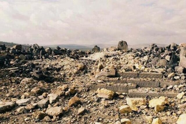 Οι Τούρκοι βομβάρδισαν αρχαίο ναό στην Αφρίν