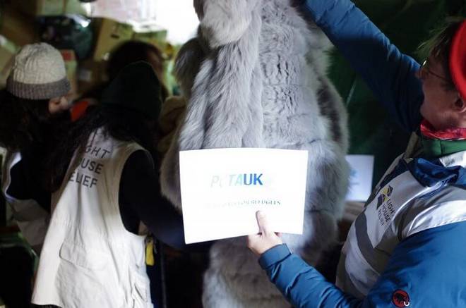 H PETA προσφέρει γούνες στους πρόσφυγες της Λέσβου