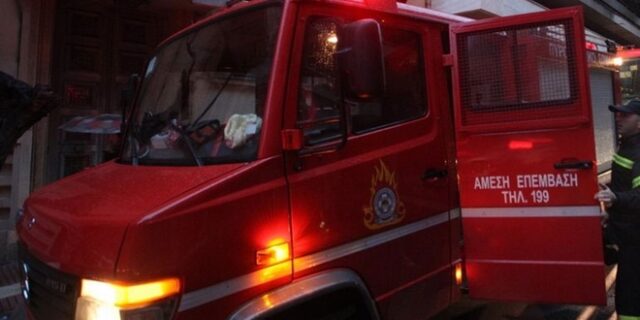 Χίος: Κάηκε ολοσχερώς αποθήκη ΜΚΟ