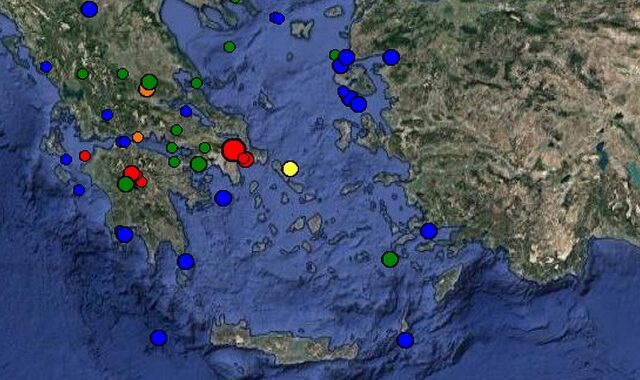 Σεισμός 4,4 Ρίχτερ κοντά στο Γραμματικό- Ταρακουνήθηκε η Αττική