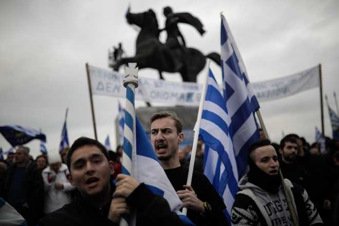 ΕΛ.ΑΣ: 90.000 οι συμμετέχοντες στο συλλαλητήριο για τη Μακεδονία