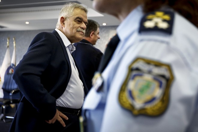 Οι πρωτοχρονιάτικες ευχές του Τόσκα και του αρχηγού της ΕΛ.ΑΣ. στους ένστολους