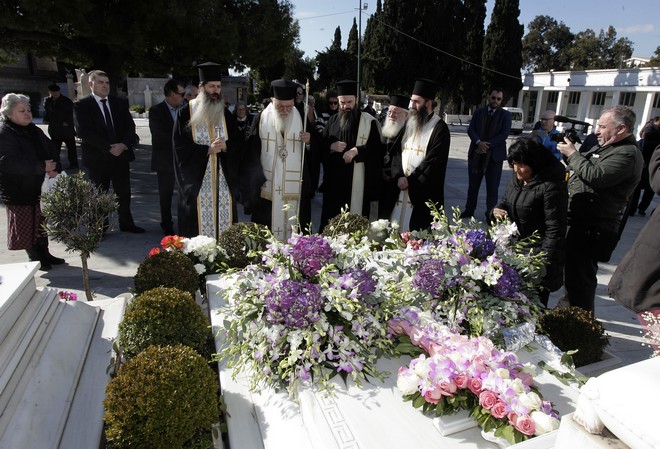 Τρισάγιο στη μνήμη του μακαριστού αρχιεπισκόπου Χριστόδουλου