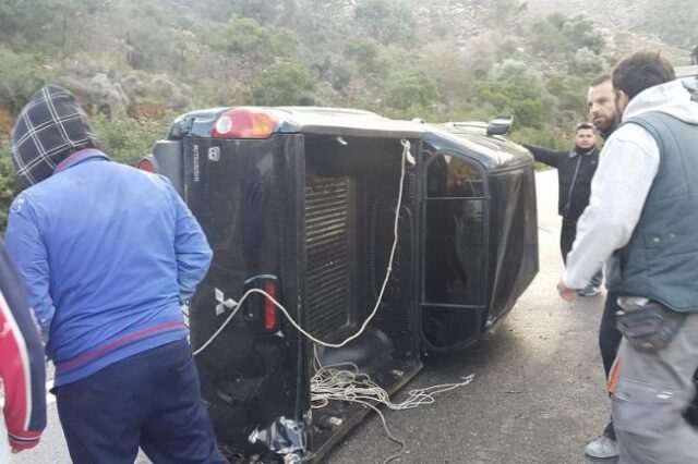 Λάδια στο δρόμο ‘οδήγησαν’ Κρητικό καλλιτέχνη στο Νοσοκομείo